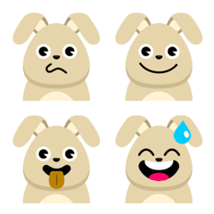 Cute Little Dog Emoji