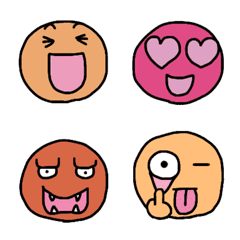 Round odd person Emoji