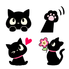 little black cat emoji1