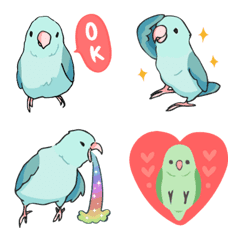 rakugaki zoo 8 (Pacific parrotlet)