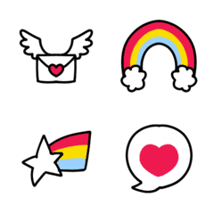 Adult cute emoji in pop