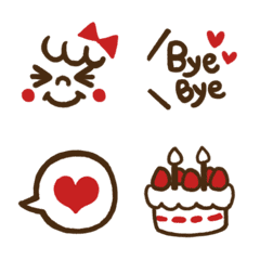 "Otona-kawaii" Simple Emoji