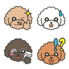Various Toy Poodle Emoji