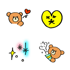 emojis of a pretty bear