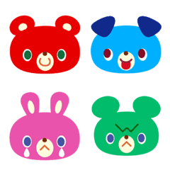 Colorful Animal Emoji