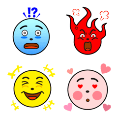 Emotions Colorful Emoji