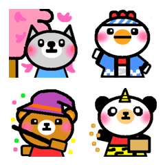 Season to tell in animals.Emoji.Part4