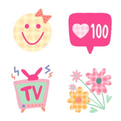 happy colorful emoji 