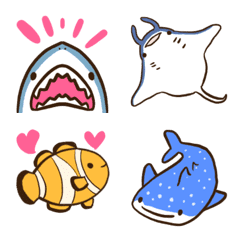 Creatures of the sea emoji 