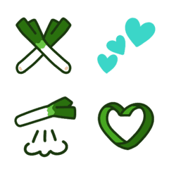 Green onion emoji