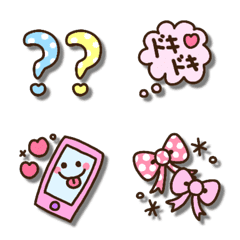 Emoji for everyday use(girly ver)