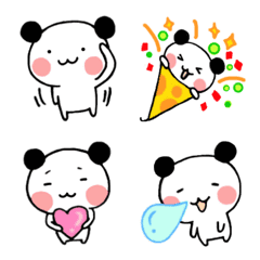 Panda's fun emoticons "Pan-kuma" 