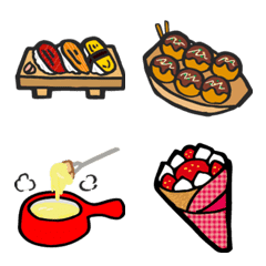 cuisine and food emoji