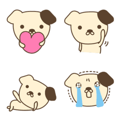 Cute emoji dog for everyday