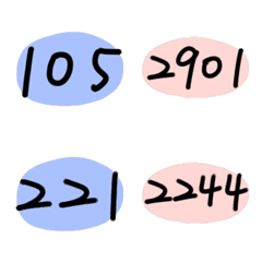 Combination of numbers