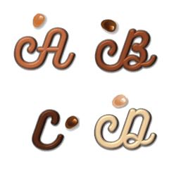 Chocolate (4color) Emoji