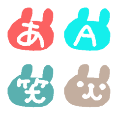 Rabbit Rabbit Emoji!!