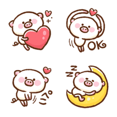 Piglet's Bubumaru Emoji