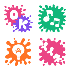 Pop ink emoji
