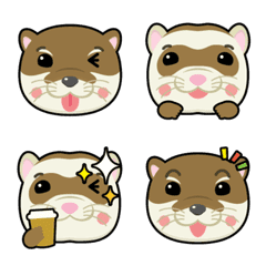 otter & ferret emoji