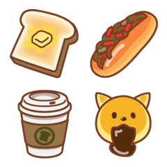 Bread emoji stickers