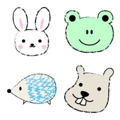 귀여운 그림 이모 40 마리 / Emoji animal – LINE 이모티콘 | LINE STORE 귀여운 그림 이모 40 마리 / Emoji Animal – Line 이모티콘 | Line Store