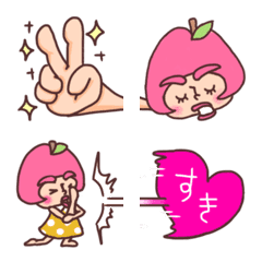 りんごのふじこ絵文字3