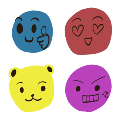 Emoji of facial expression.