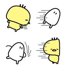Let's throw with yukichi & ta-kun Emoji