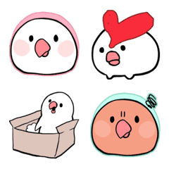 White bird Emoji 2019