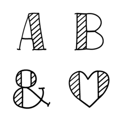 The natural design Alphabet Emoji