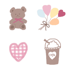 Fluffy girly Emoji