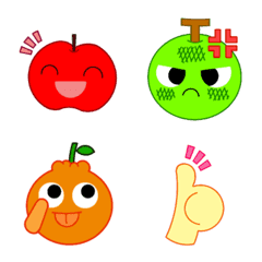 It's a Emoji of cute vegetable and fruit