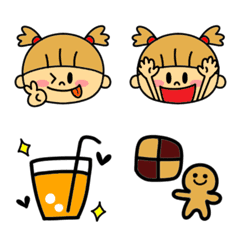 Emoji of pretty girls "Culmy"