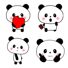 Healing panda emoji 3