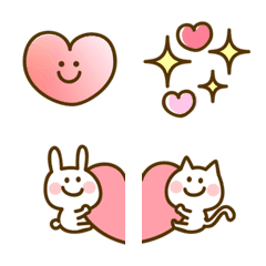 love love love cute emoji – LINE Emoji | LINE STORE