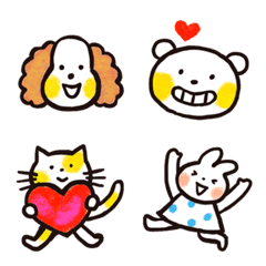 Good friends Animal Emoji