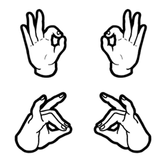 Japanese hand sign  1