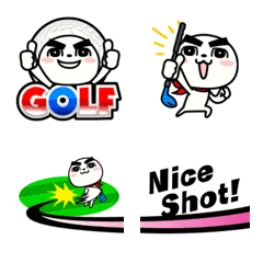 GOLF Emoji -Dangoro-