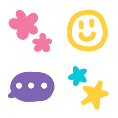  cute & simple emoji