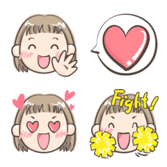 Girls' emoji 2 = It's easy to use.