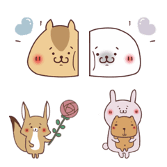 Emoji of animal whose hearts become warm