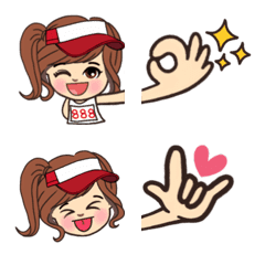 Tang-oh running Emoji
