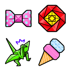 Origami emoji.