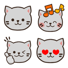 Emoticon de gato adulto From Japan