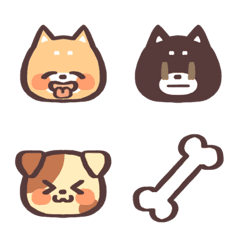 Dog's Emoji created by Suu