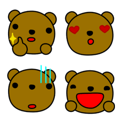 odd bear emoji