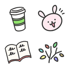 Pastel & Cafe Emoji