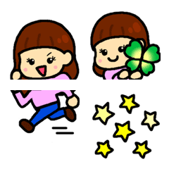 Cute girl Emoji for everyday 3