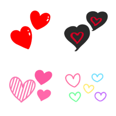 Many hearts Emoji